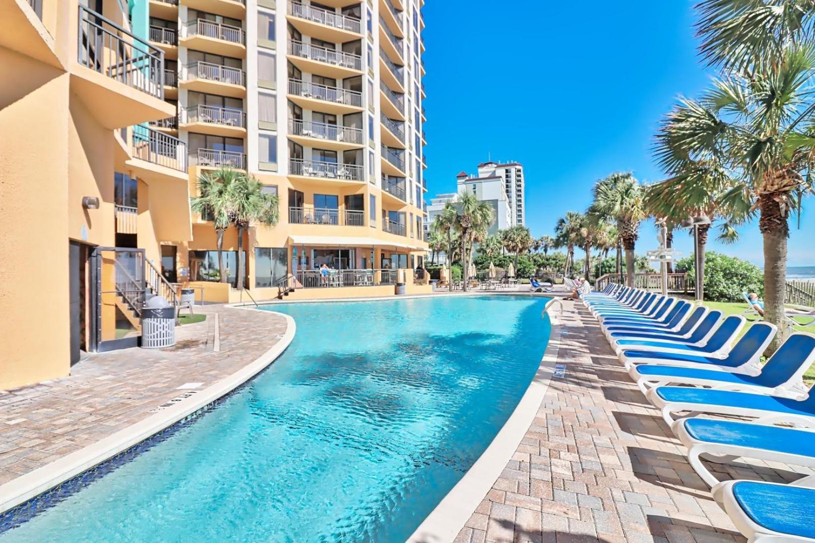 Enticing Ocean View Condo Located On The Blvd, Wifi Included, Monthly Winter Ren Миртъл Бийч Екстериор снимка